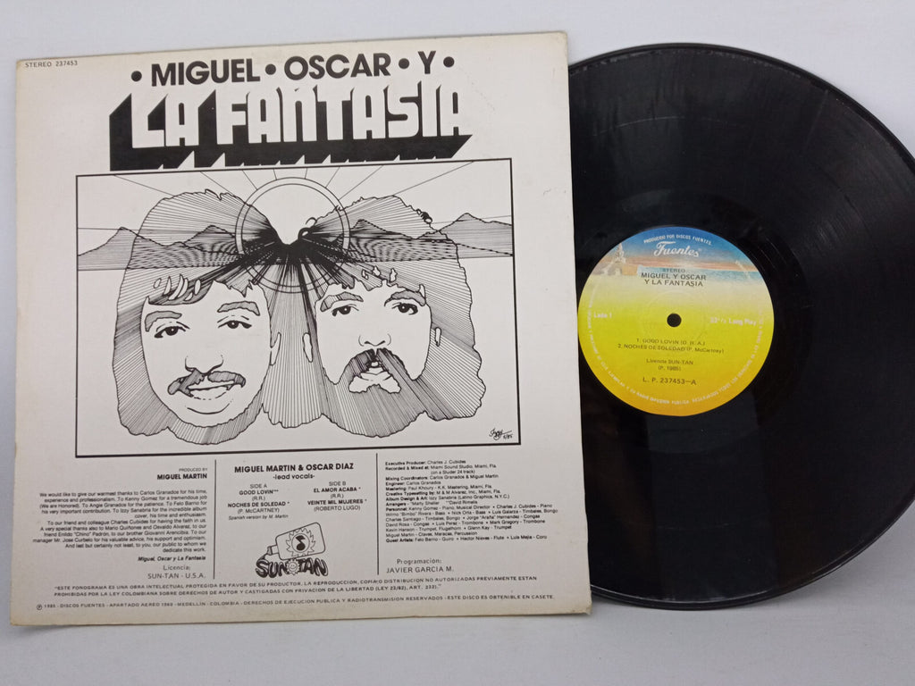 Miguel Oscar Y La Fantasia Miguel Oscar Discos Fuentes Vinyl LP Record Cumbia