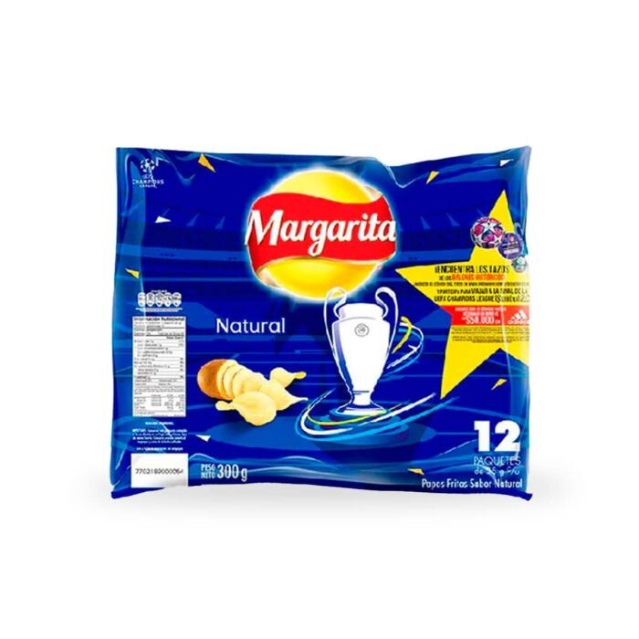 Frito Lay Margarita Potato Chips Natural Flavor Classic Snacks 12-Pack x 25g