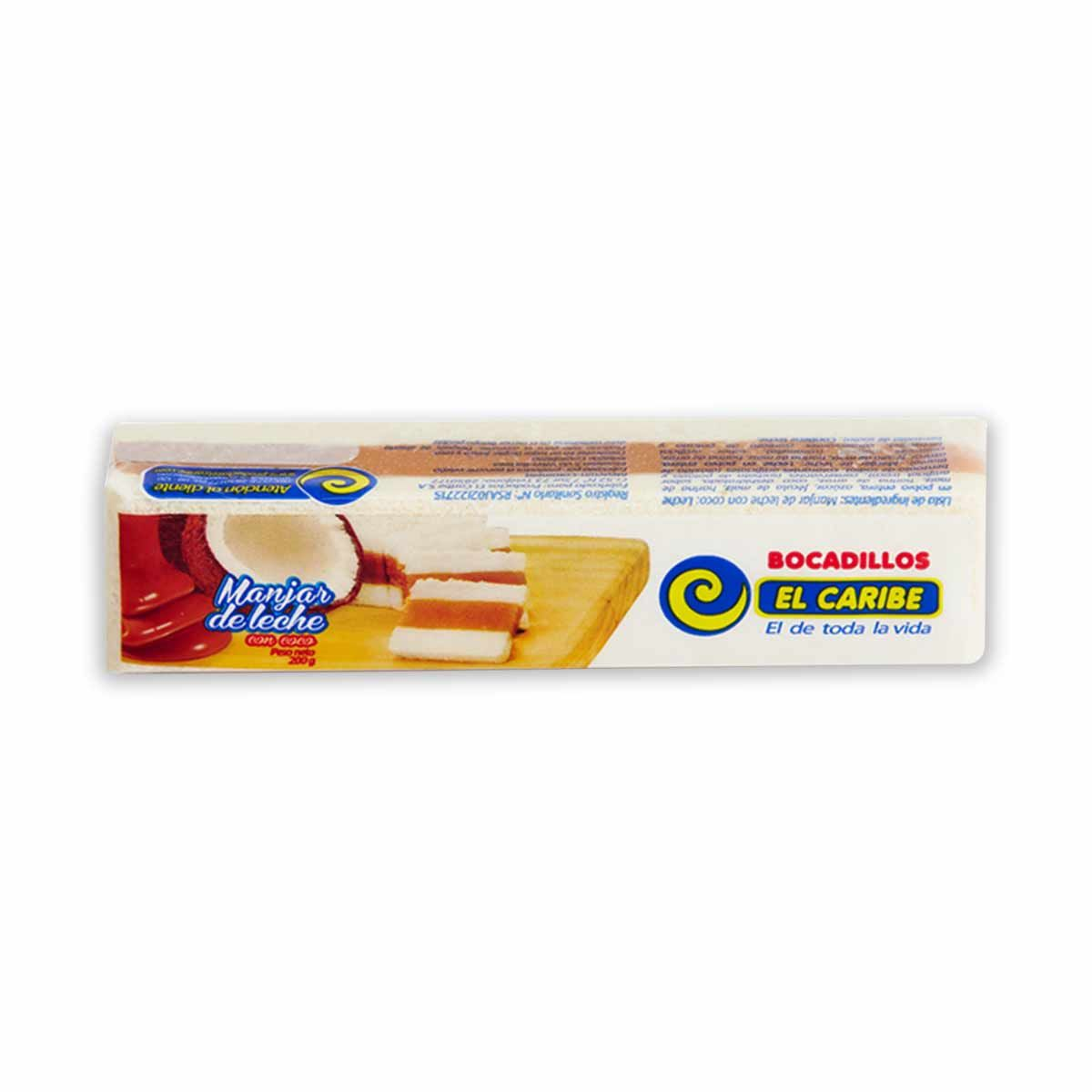 El Caribe Milk and Coconut Delicacy Manjar Blanco Dulce de Leche - 200g