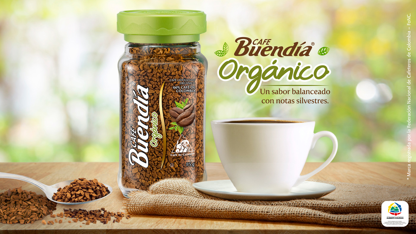 Cafe Buendia Organic Instant Coffee Soluble Organico Premium Balanced - 85g