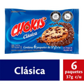 Chokis Chip Cookies Pack Crunchy Chocolate Biscuit Sweet Snacks 6-Units 220g