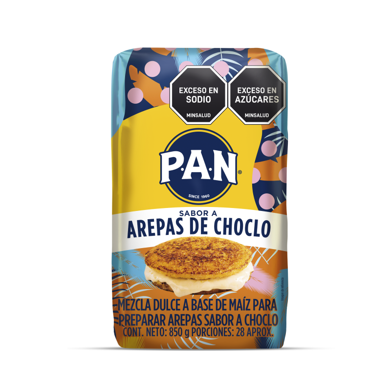 PAN Mix for Sweet Corn Arepas Harina Choclo Cachapa Chocolo Baking - 850g