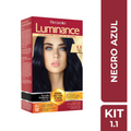 Recamier Hair Color 1.1 Black Blue Permanent Cream Negro Azul Tinte Kit