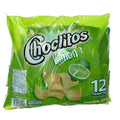 Choclitos Lemon Frito Lay Crunchy Corn Chips Snacks Limon Pack - 12-Pack (324g)