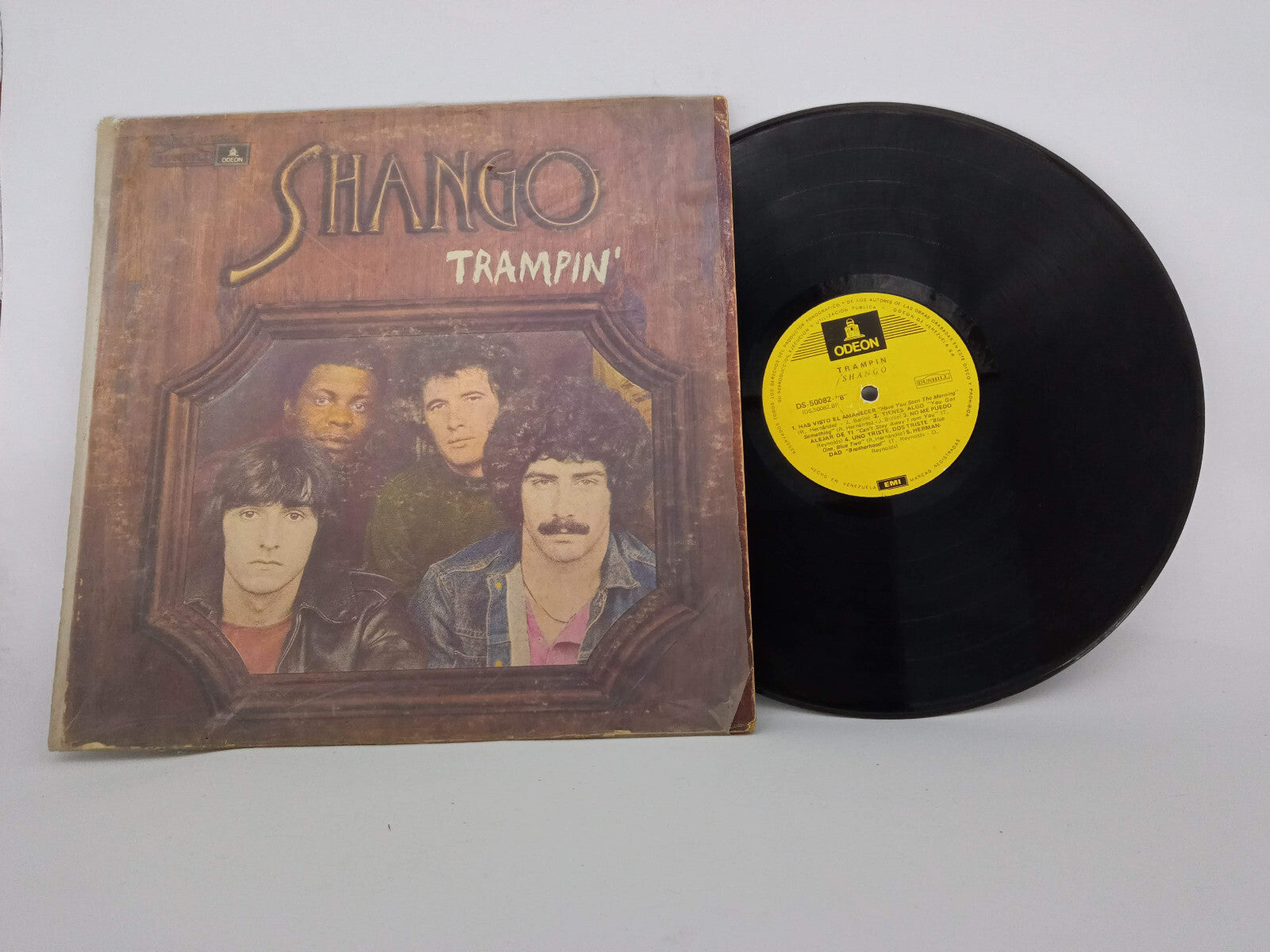 Shango Trampin Odeon Vinyl LP Record Rare Afro-Cuban Latin Jazz Fusion