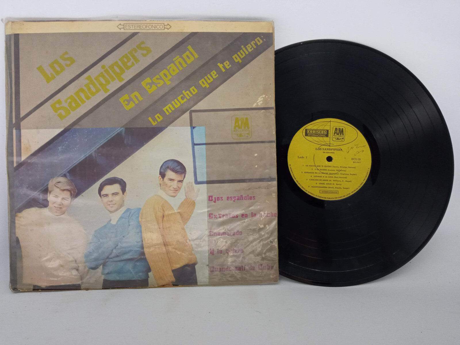 The Sandpipers En Espanol Codiscos Internacional A&M Vinyl LP Record Latin Pop