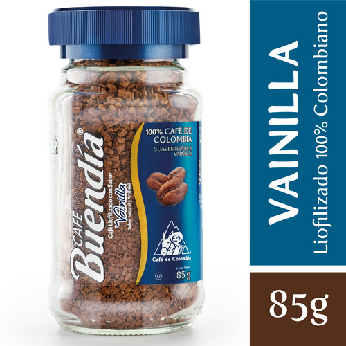 Cafe Buendia Vanilla Instant Coffee Soluble Vainilla Flavor Smooth Blend - 85g