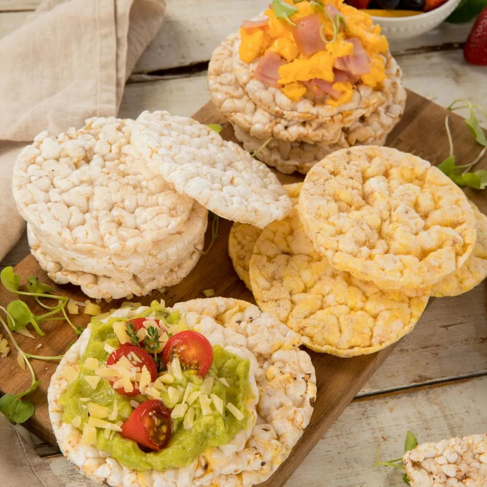 Susanita Corn Rice Toast Tostadas Arroz Maiz Gluten Free Baked Snack 100g