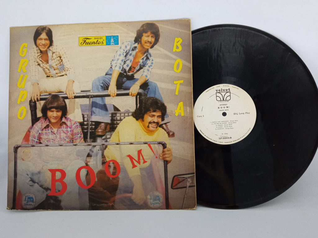 Grupo Bota Boom Discos Fuentes Velvet Vinyl LP Record Rare Latin Salsa Dance
