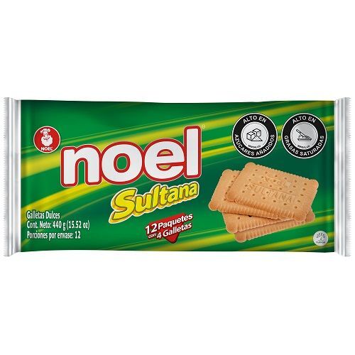 Sultana Noel Biscuits Classic Sweet Crackers Traditional Pack - 15.5 oz (440g)