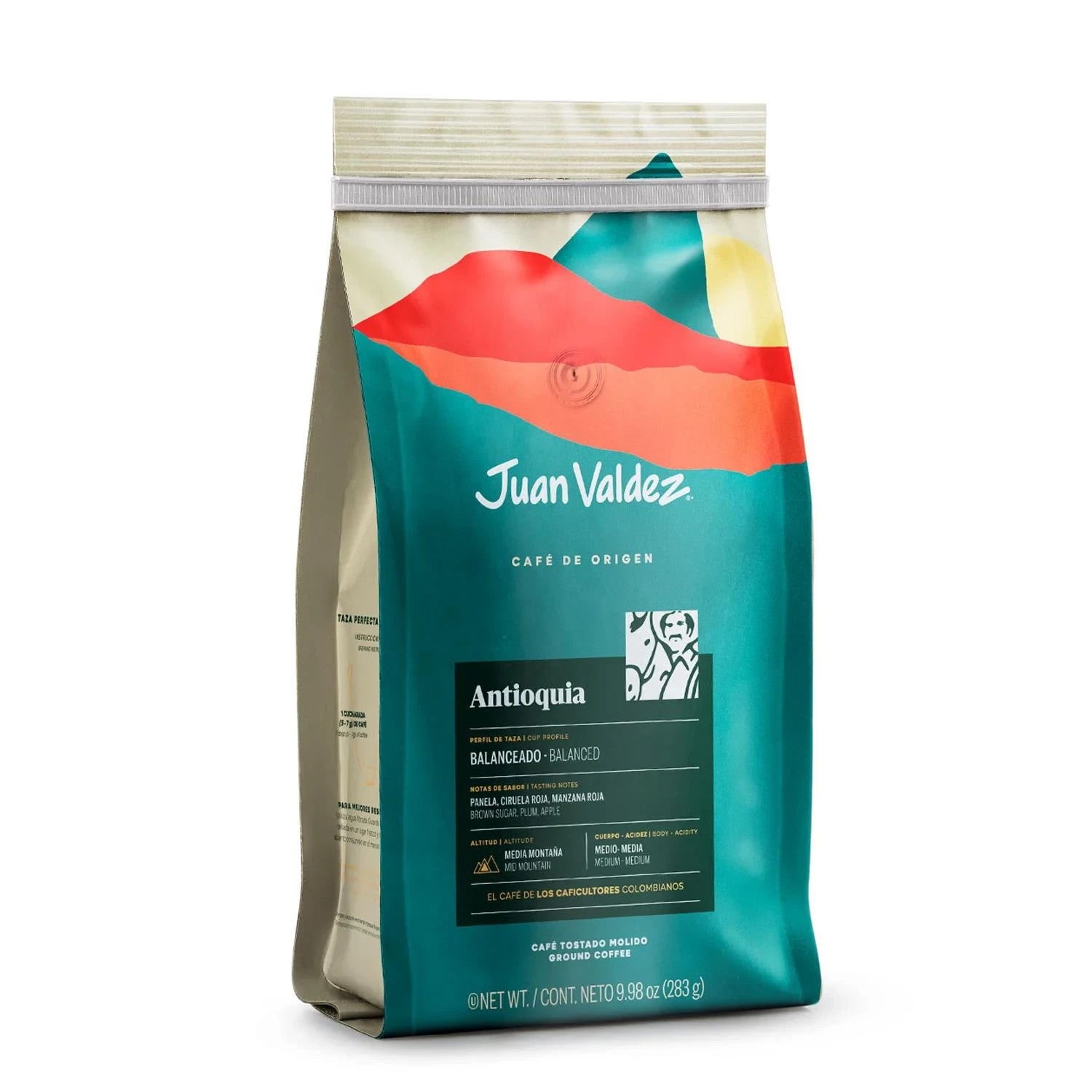 Juan Valdez Ground Coffee Antioquia Region Premium Medium Single Origin Blend
