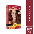 Recamier Hair Color 5.4 Chocolate Brown Permanent Cream Tinte Kit