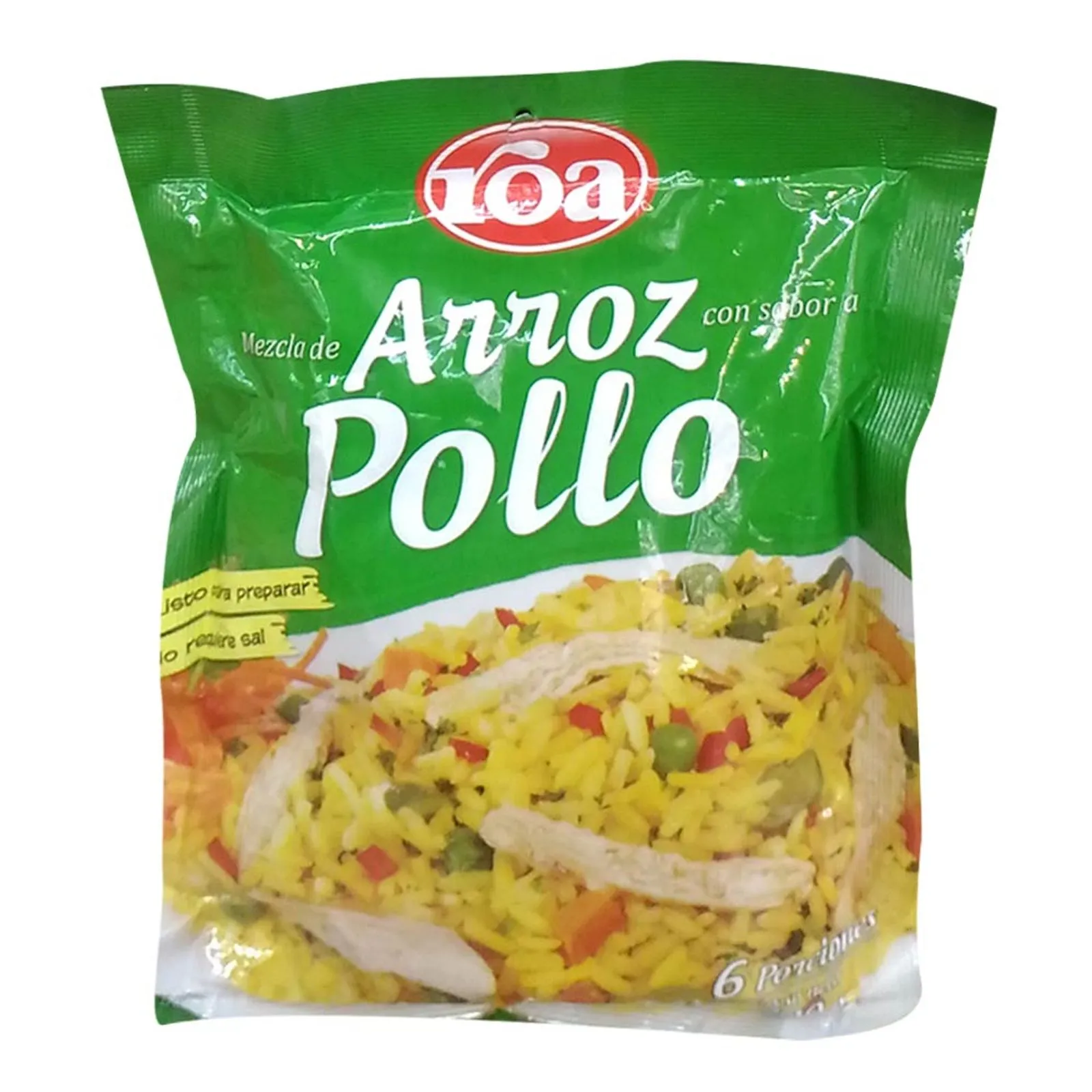 Roa Chicken Rice Arroz con Pollo Seasoned Dinner Side Dish Pack - 300g