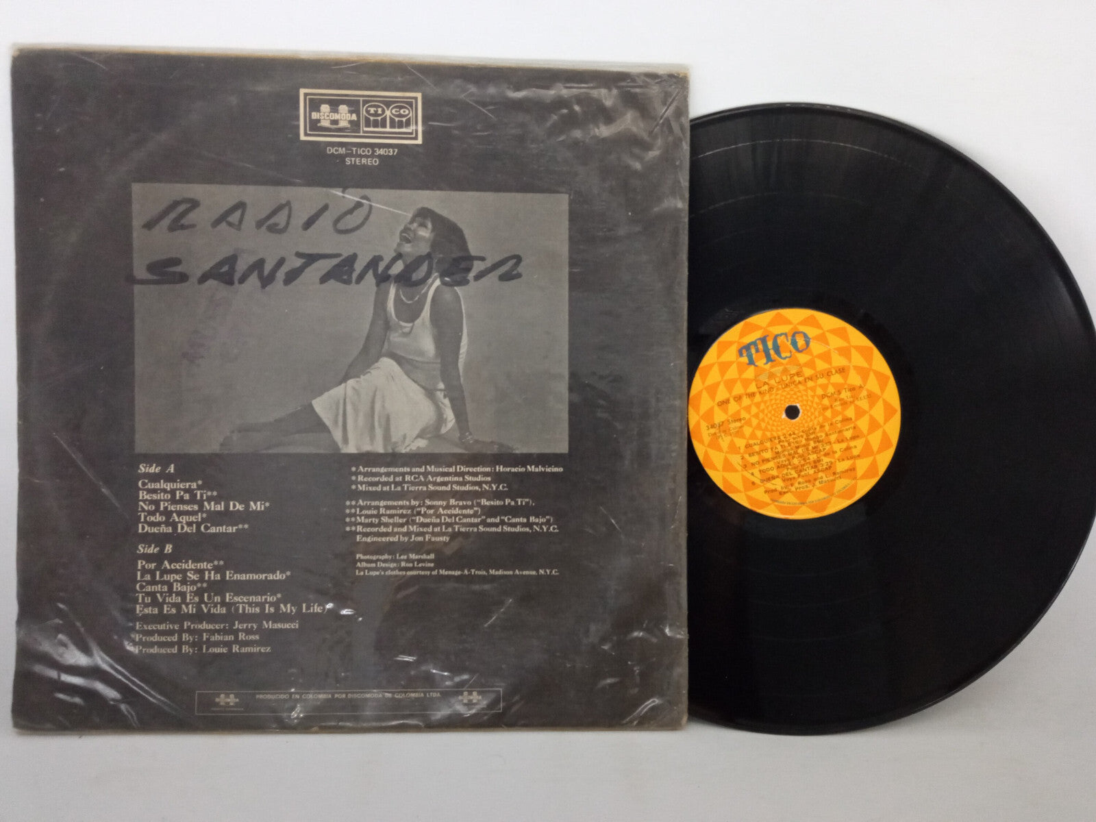 La Lupe One Of A Kind Unica En Su Clase Tico Records Vinyl LP Record Rare Salsa