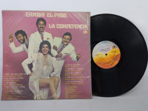 Cambia El Paso La Competencia Internacional Vinyl LP Record Latin Salsa Rare