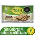 Tosh Cereal Fusion Cookies Pack Healthy Mix Whole Grains Baked Snacks 9u 229.5g
