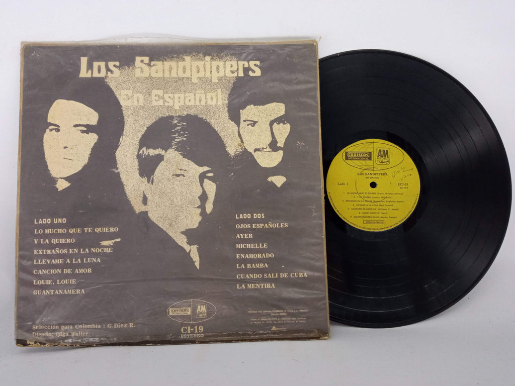 The Sandpipers En Espanol Codiscos Internacional A&M Vinyl LP Record Latin Pop