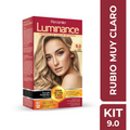 Recamier Hair Color 9.0 Very Light Blonde Permanent Cream Rubio Claro Kit