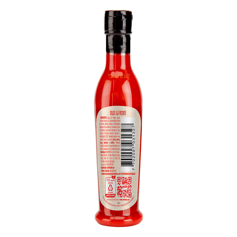 Constancia Aji Picante Hot Pepper Sauce Traditional Spicy Liquid Dip - 100g