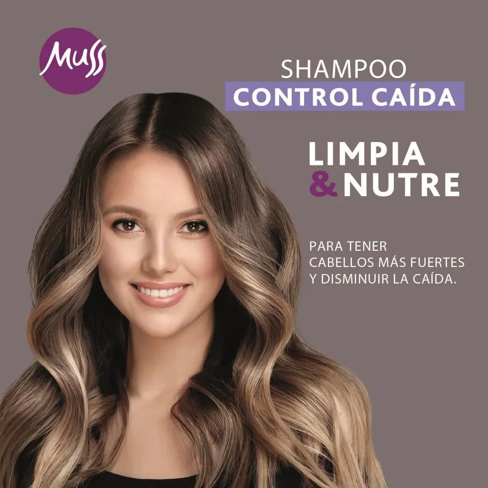 Recamier Muss Hair Loss Control Shampoo Anticaida Fortifying Formula - 400ml