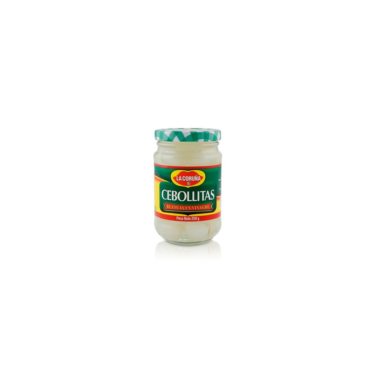 La Coruna Pickled White Onions Cebollitas Blancas en Vinagre Gourmet - 250g