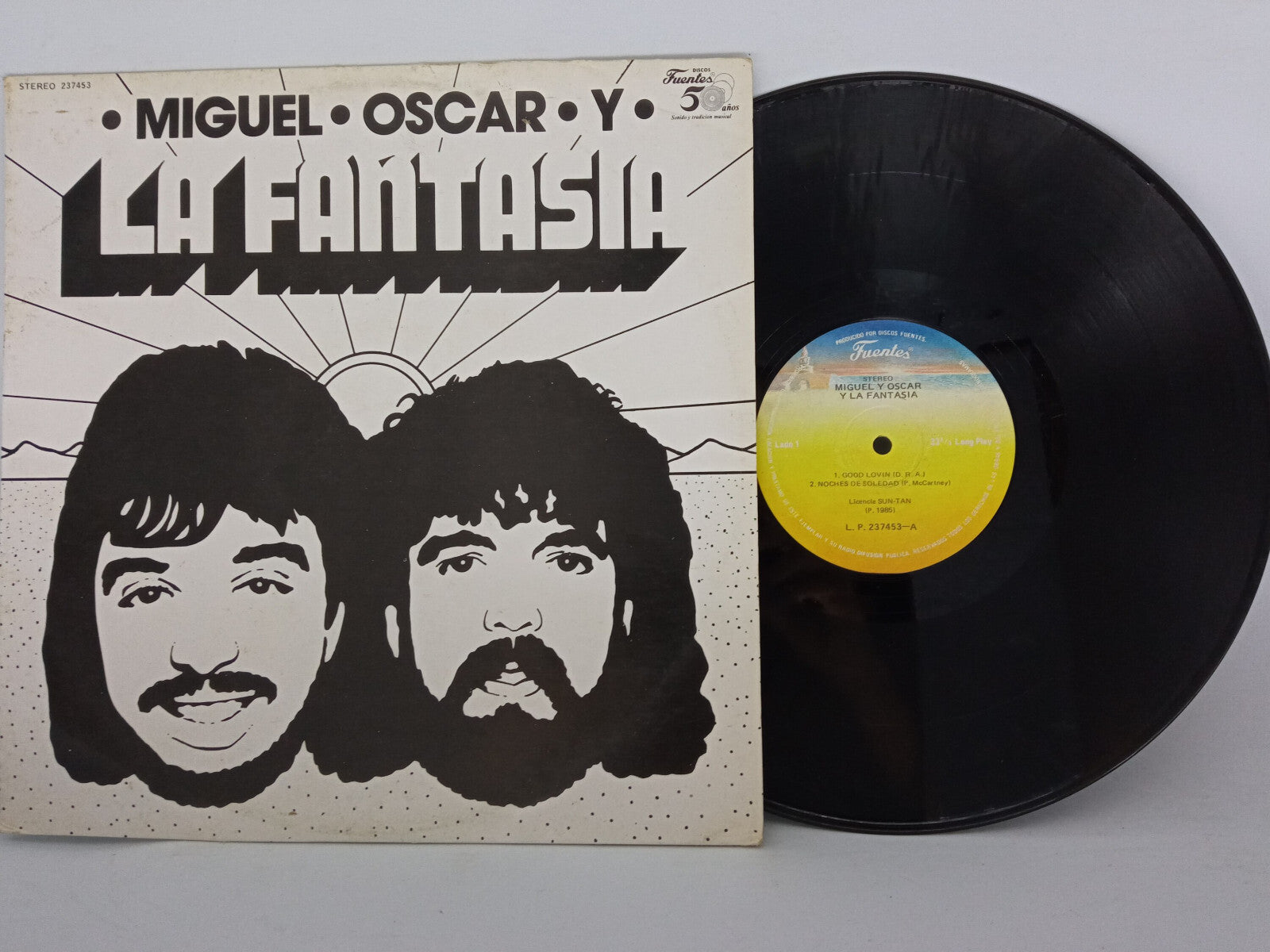 Miguel Oscar Y La Fantasia Miguel Oscar Discos Fuentes Vinyl LP Record Cumbia