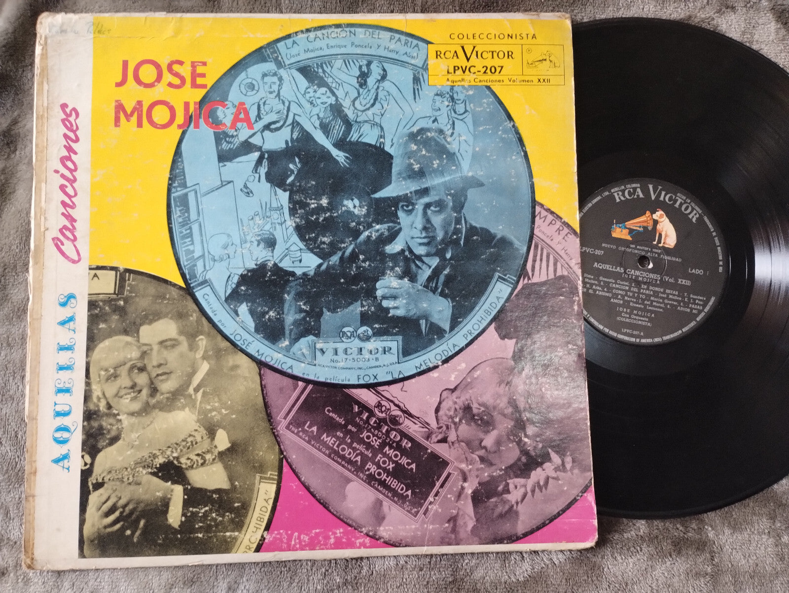 Jose Mojica Jose Mojica RCA Victor Vinyl LP Record Vintage Classical Vocal Comp