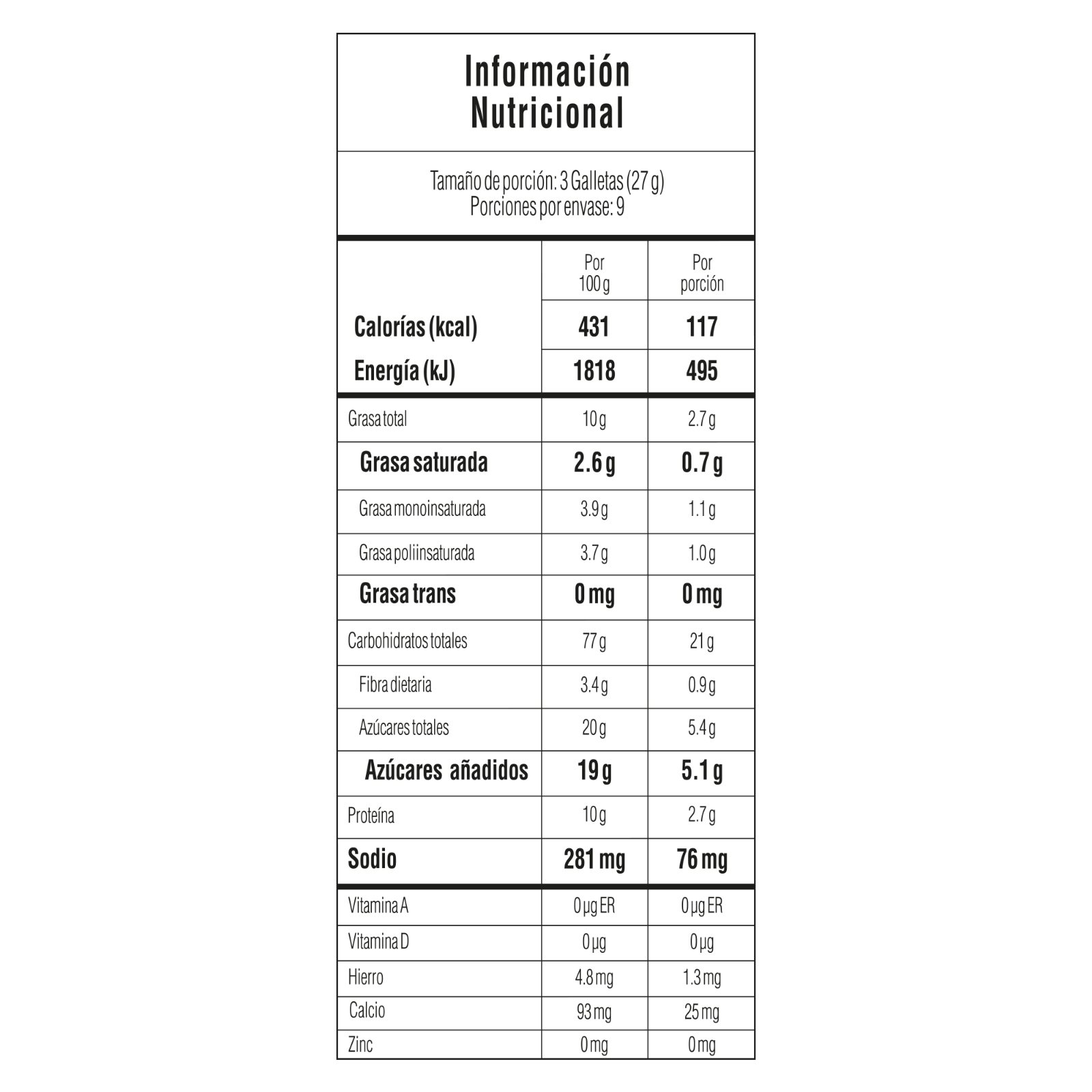 Tosh Bran and Honey Cookies Pack Salvado y Miel Healthy Food Snack 12u 324g