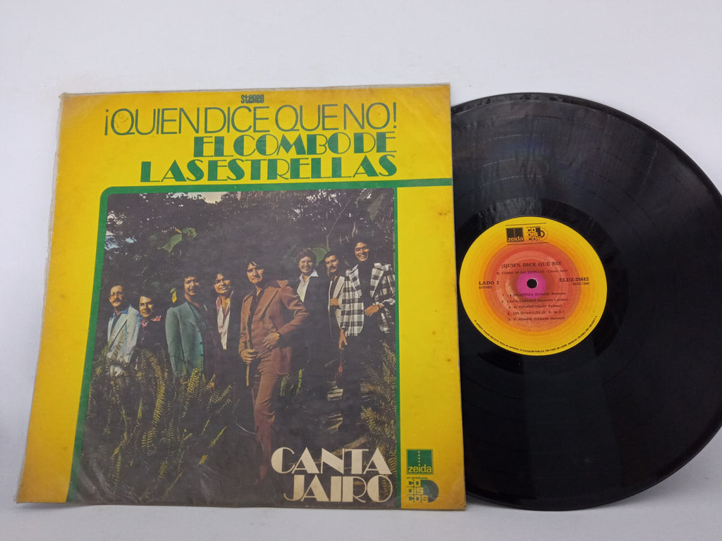 El Combo De Las Estrellas Quien Dice Que No Codiscos Vinyl LP Record Salsa