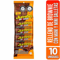 Jumbo Brownie Mini Chocolate Bars Delicious Sweet Cocoa Snacks 10-Pack 18g