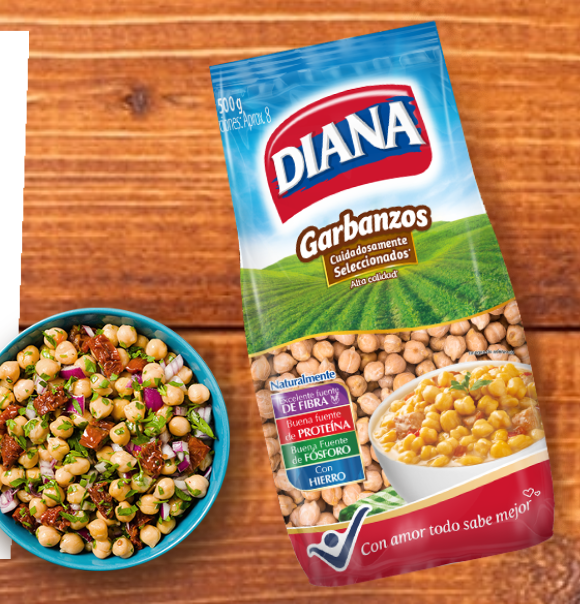 Diana Selected Chickpeas Garbanzos Seleccionados High Quality Grains 1000g