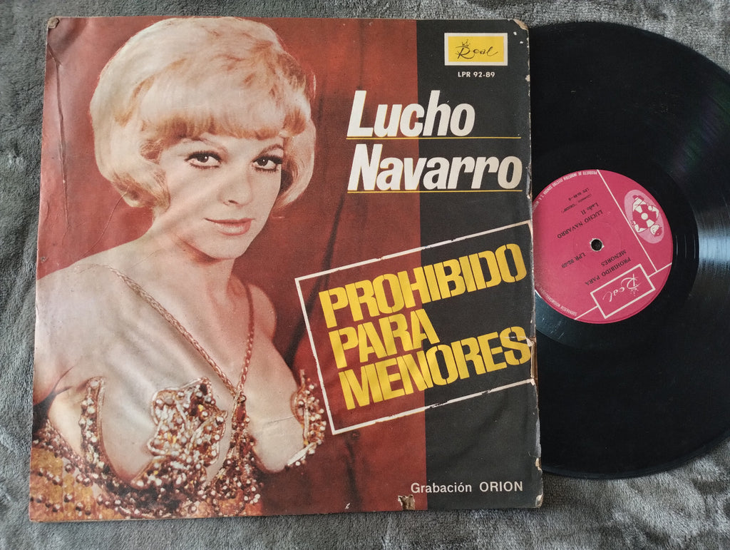 Lucho Navarro Prohibido Para Menores Real Vinyl LP Record Colombian Humor Comedy