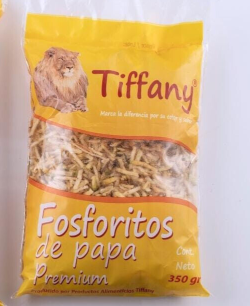 Tiffany Potato Chips Sticks Ripio Cabello Angel Fosforitos Papa Snack - 700g