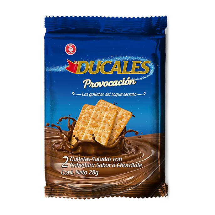 Ducales Provocation Chocolate Covered Cookies Galletas Tentacion 6-Units 168g