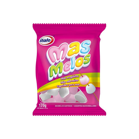 Italo Marshmallow Colores Masmelos Assorted Colored Fluffy Candies Confectionery
