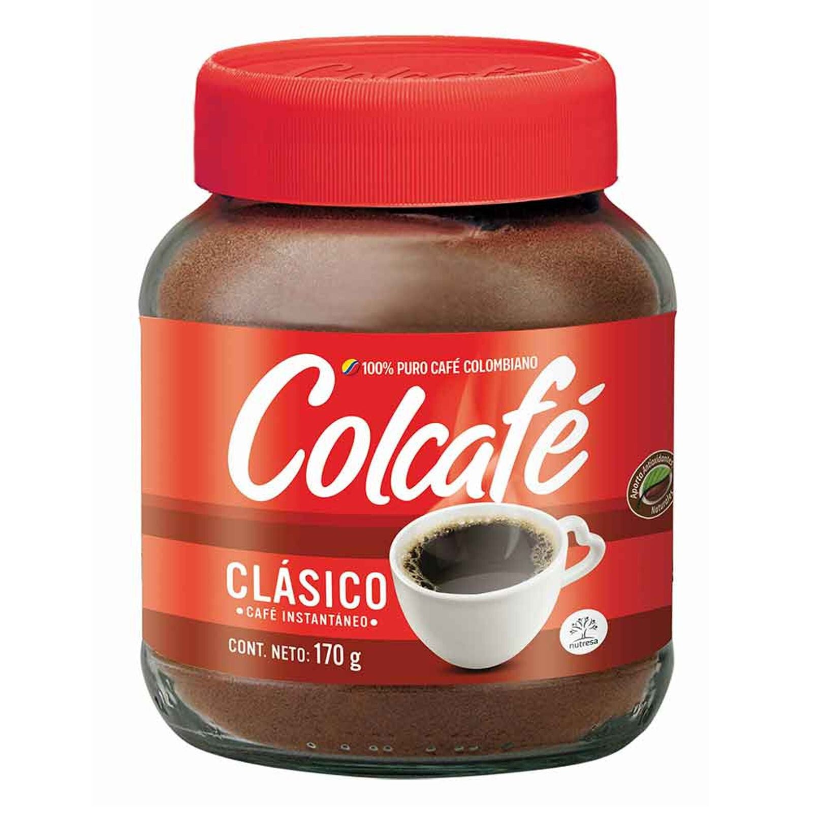 Colcafe Clasico Instant Coffee Cafe Instantaneo Colombian Traditional - 6oz 170g