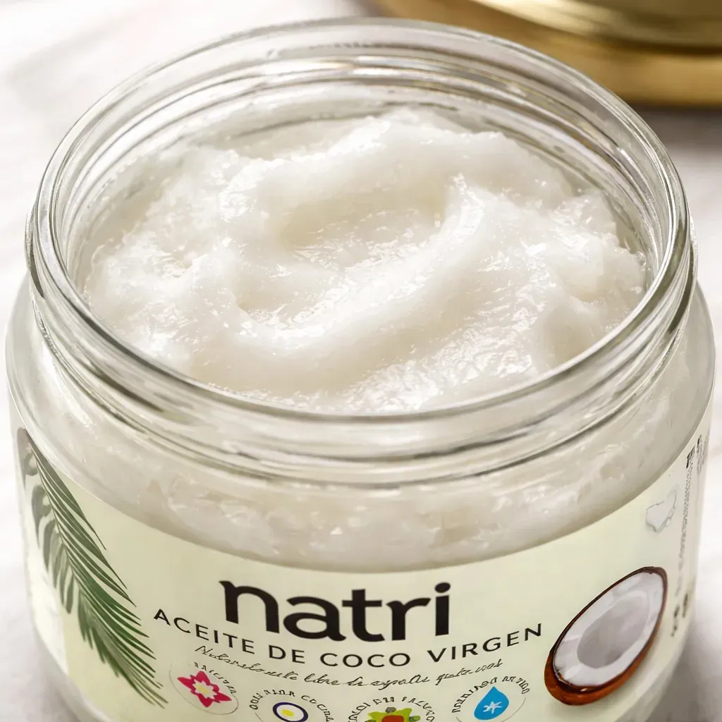 COLOMBIAN NATRI VIRGIN COCONUT OIL 210 ML FOR COOKING, ACEITE DE COCO VIRGEN