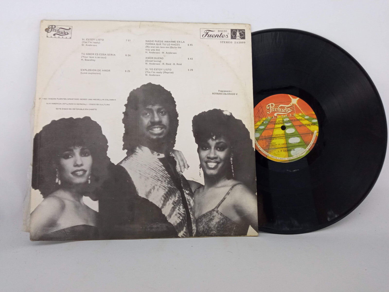 Unlimited Touch Yes We are Ready Discos Fuentes Vinyl LP Record Rare Latin Funk
