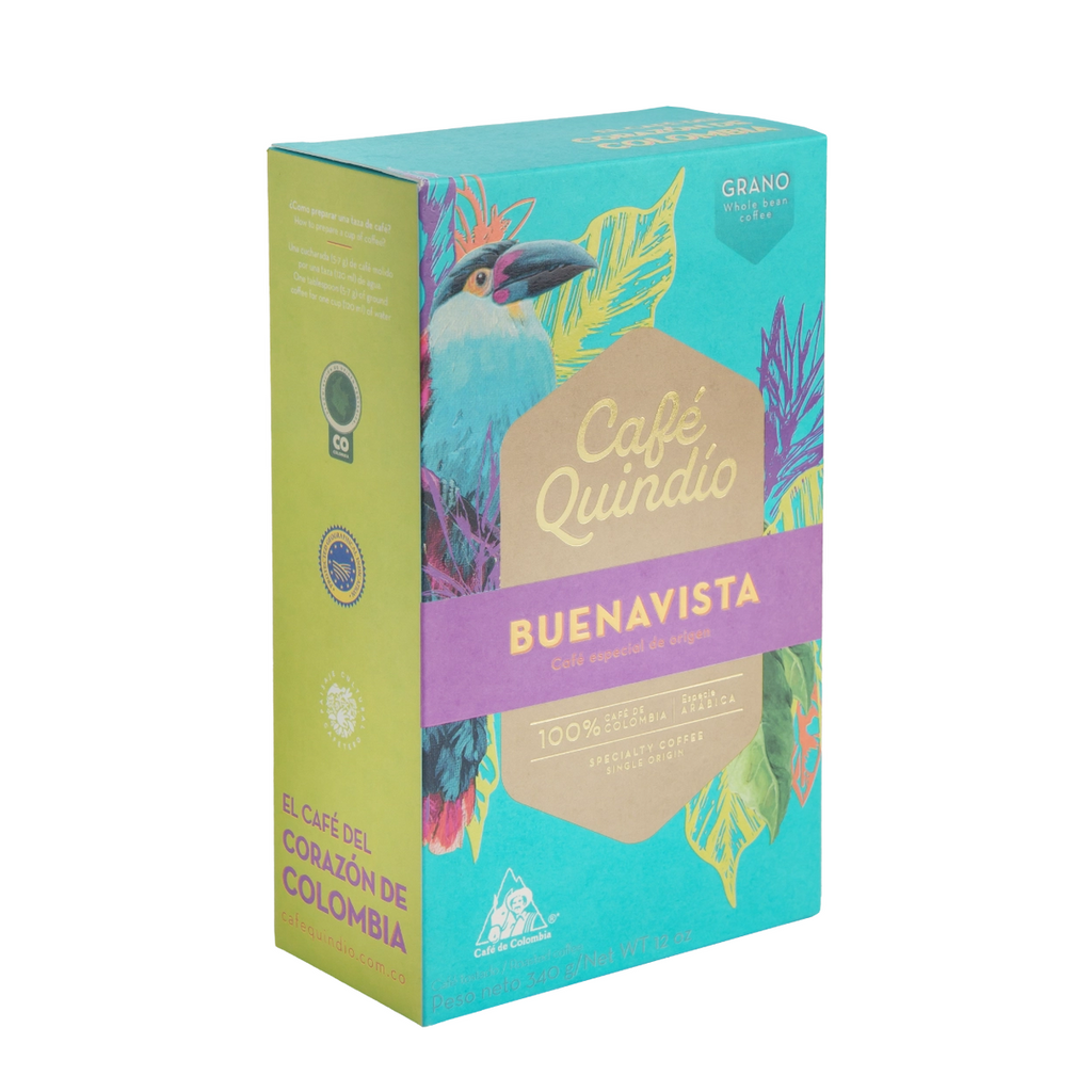 Cafe Quindio Buenavista Coffee Beans Single Origin Premium Regional - 340g