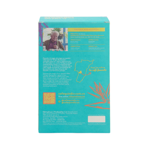 Cafe Quindio Buenavista Coffee Beans Single Origin Premium Regional - 340g