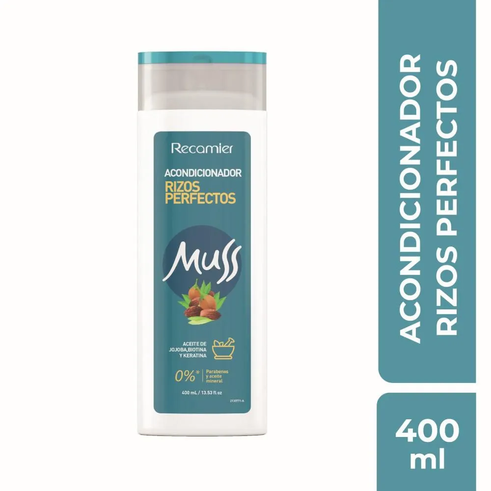 Recamier Muss Perfect Curls Conditioner Rizos Definidos Flex Control - 400ml