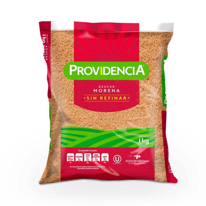 Providencia Dark Brown Sugar Azucar Morena Natural Sweetener - 2.2 lb (1000g)
