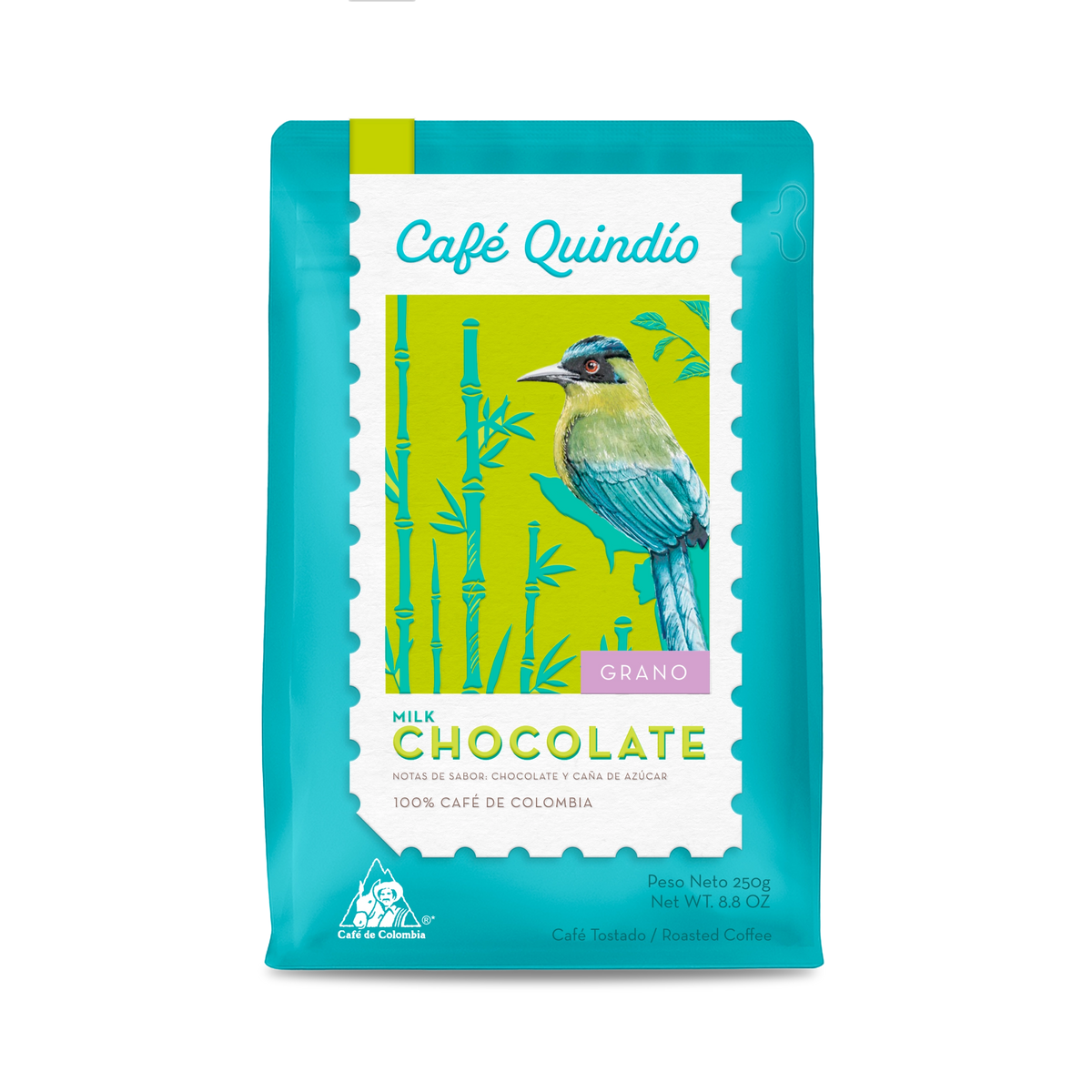 Cafe Quindio Special Harvest Chocolate Ground Coffee Sabor a Chocolate - 250g