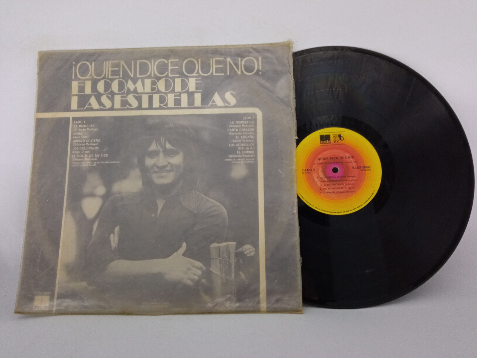 El Combo De Las Estrellas Quien Dice Que No Codiscos Vinyl LP Record Salsa