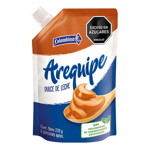 Arequipe Colombina Milk Caramel Dulce de Leche Spread Cream - 7.8 oz (220g)