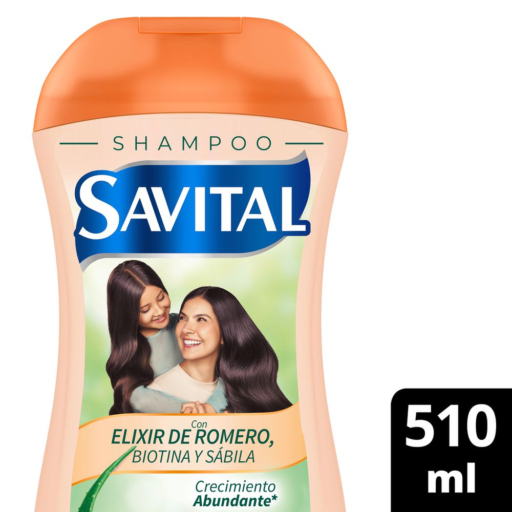 Colombian Savital  Rosemary Elixir Shampoo x 510ml. Elixir de Romero