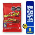 Wafer Jet with Chocolate Cookies Galletas Con Cobertura de Chocolate 6u 132g