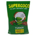 SuperCoco Coconut Nougat Candy Turron de Coco Chewy Sweets - 100-Pack