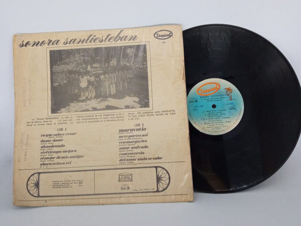 Sonora Santiesteban Sonora Santiesteban Tropical Vinyl LP Record Salsa Cumbia