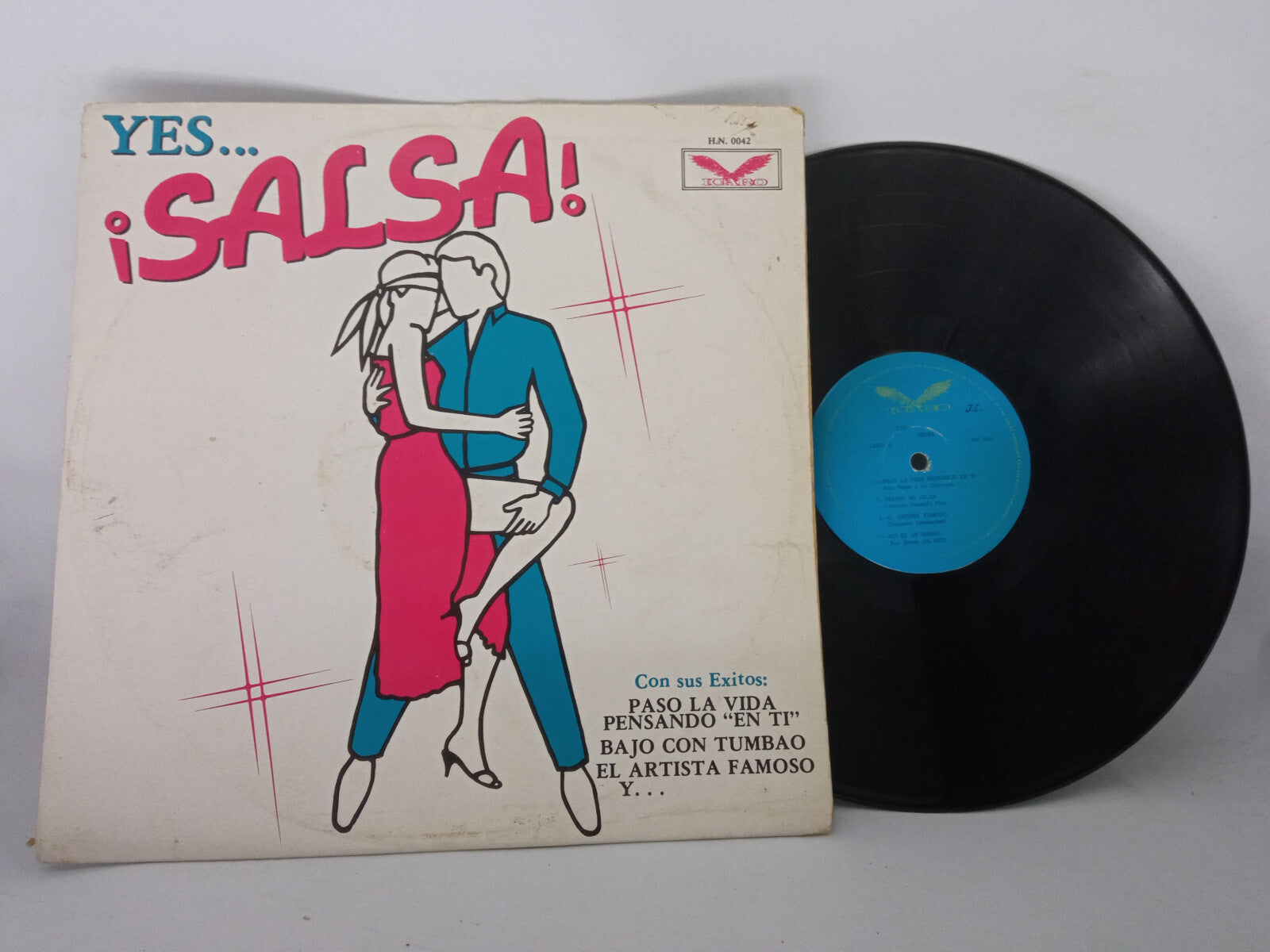 Various Yes ¡Salsa! Icaro Vinyl LP Record Vintage Latin Compilations Rare